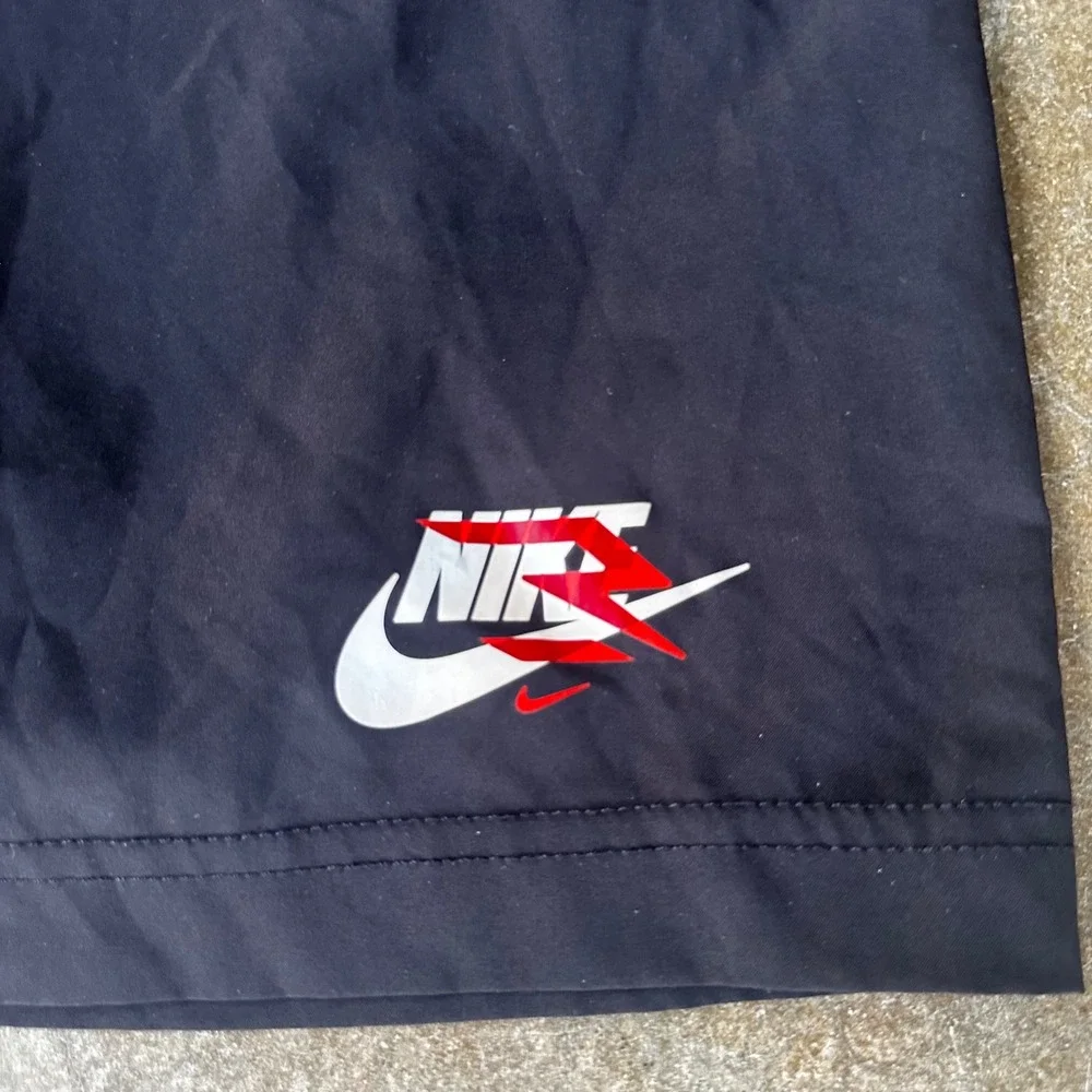 Nike 3Brand Shorts Boys Large Black Athletic Lightweight Performance